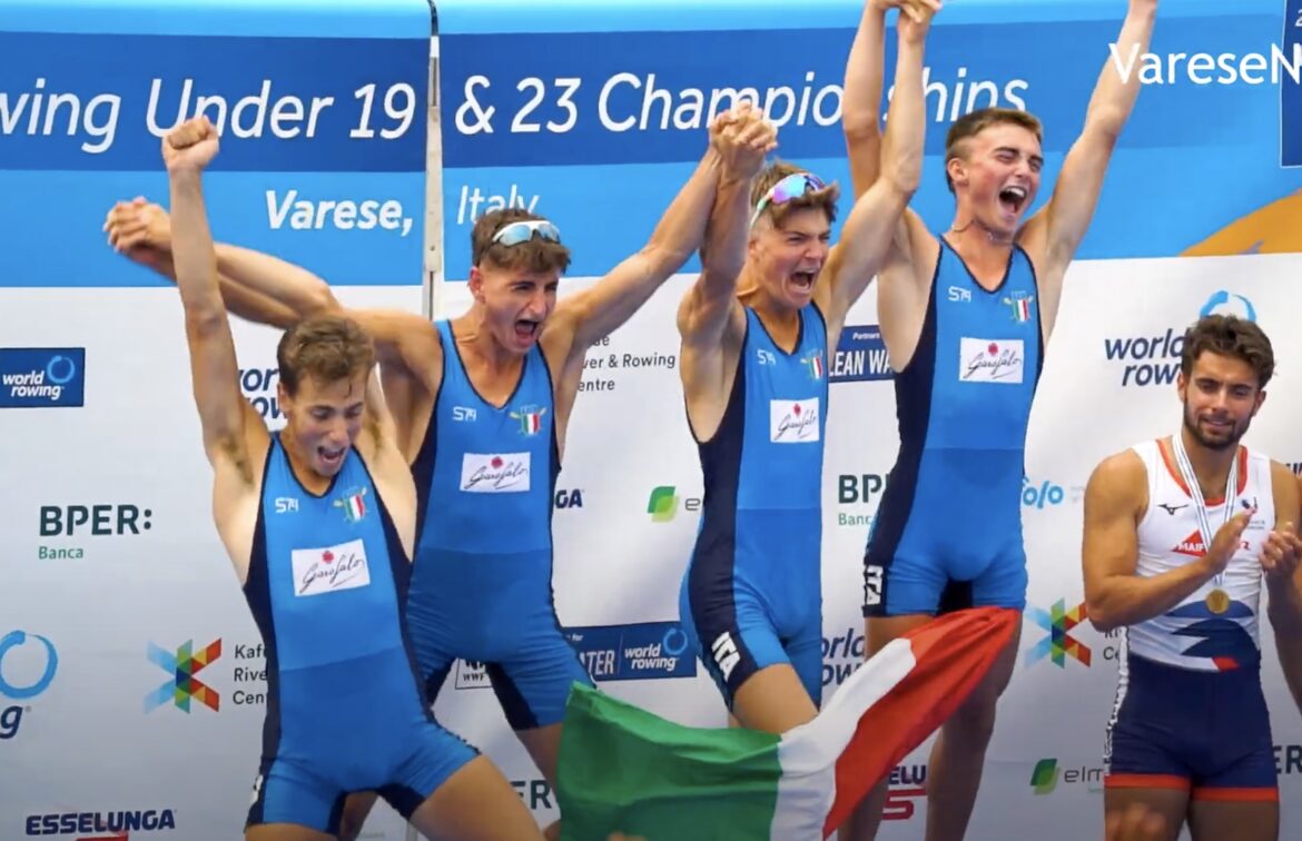 I mondiali di canottaggio 2022 a Varese